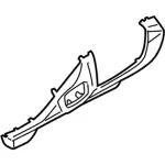 DT1Z6104459AB - Body: Lower Trim for Ford Image