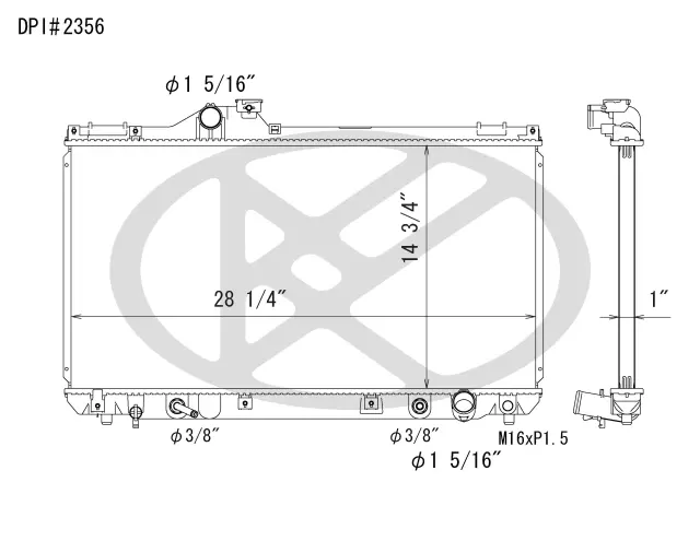 A2356 - : Koyorad Radiator for Koyo Image