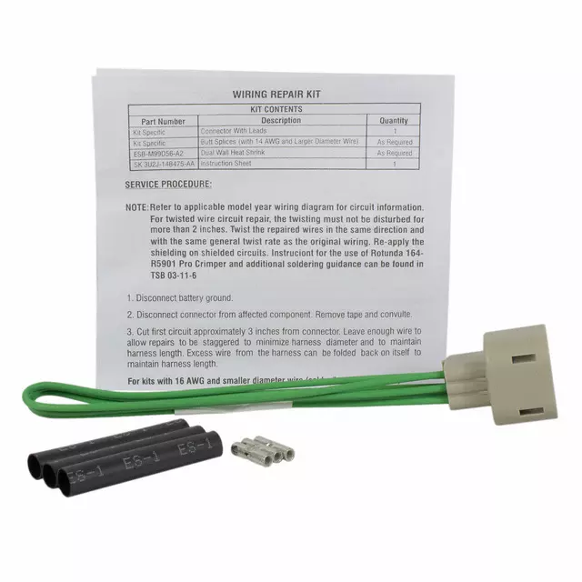 9U2Z14S411AC - : Wire Assembly for Ford Image