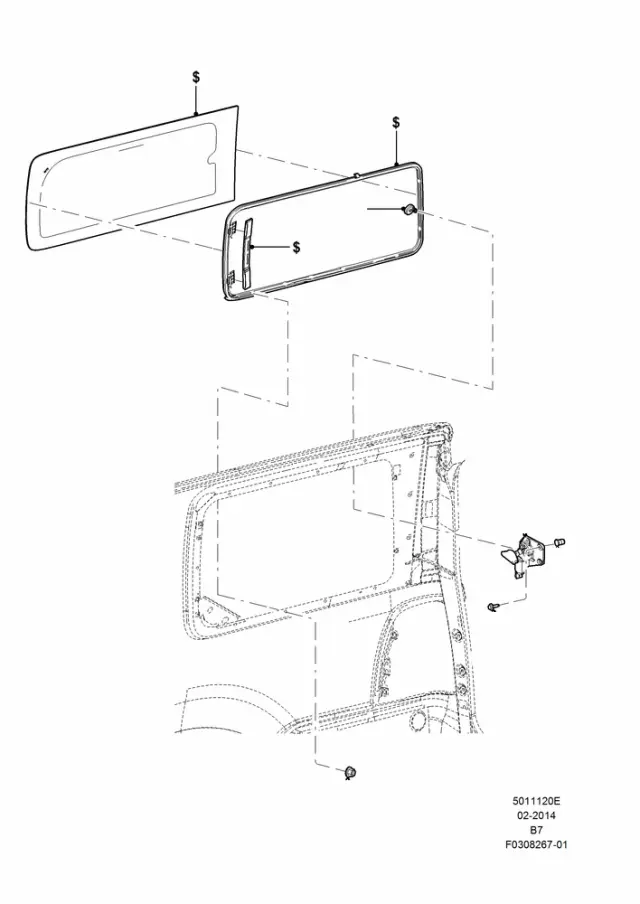 7L1Z7830478A - Body: Window Motor for Ford Image