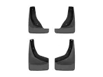 110178120178 - : Black MudFlap No-Drill DigitalFit® MudFlap Kit for WeatherTech Image