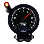 5990 - : GAUGE, TACHOMETER, 3 3/4", 10K RPM, PEDESTAL W/ EXT. QUICK-LITE, ES for AutoMeter Image