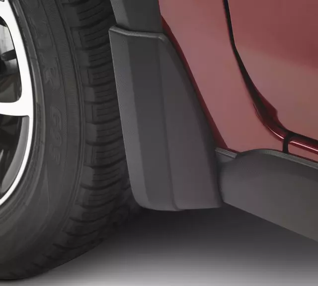 J101CFJ260 - : 2013 Subaru XV Crosstrek Front and Rear Splash Guards Black Genuine OEM NEW for Subaru Image