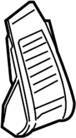 687606JF0B - : Air Vent Grille for Infiniti Image