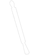 2217500236 - Trunk Lid: Spring Damper for Mercedes-Benz Image