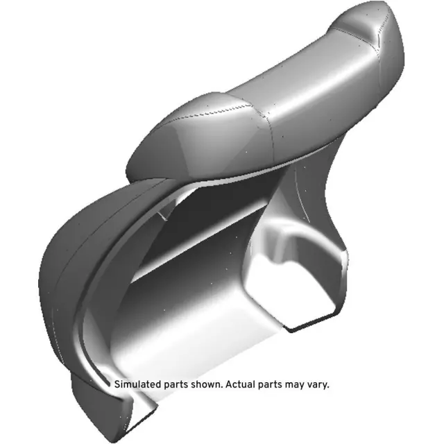 23372905 - : Jet Black Driver Seat Back Cover for Cadillac: CTS Image