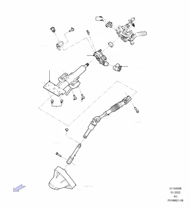 DG9Z11572B - Ignition: Ignition Switch for Ford Image