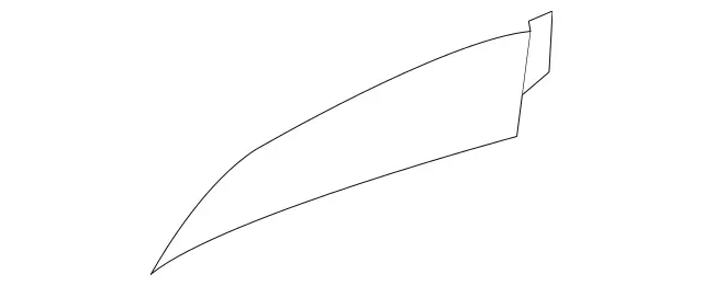 21173081705D40 - Body: Insert for Mercedes-Benz Image