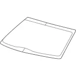 AL3Z1503100B - : Windshield for Ford: F-150 Image