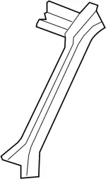 762301LA0A - Body: Inner Windshield Pillar for Infiniti Image