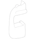 20372301247E94 - Body: Lock Guard for Mercedes-Benz Image