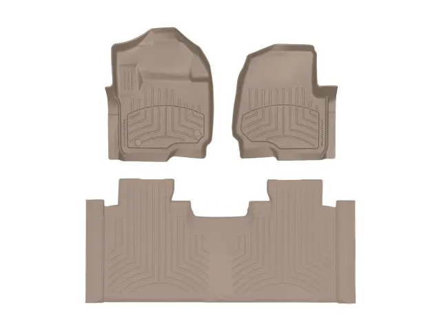 4510121IM456973IM - : Tan FloorLiner™ HP, Front &amp; 2nd Row for WeatherTech Image