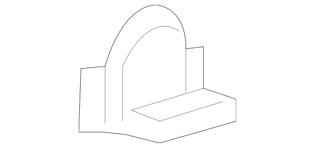 2128600014 - Trim and Lining: Holder for Mercedes-Benz: C350e, C400, C450 AMG, C63 AMG, CLS400, CLS450, CLS53 AMG, CLS550, CLS63 AMG, CLS63 AMG S, E250, E300, E350, E400, E43 AMG, E550, E63 AMG, S580e, S63 AMG E Performance Image image