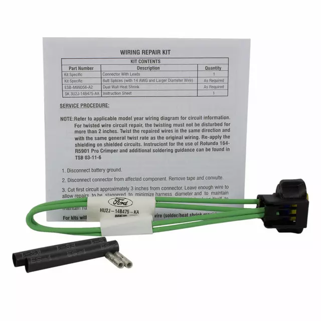 Wire Assembly - Ford (HU2Z-14S411-KA)