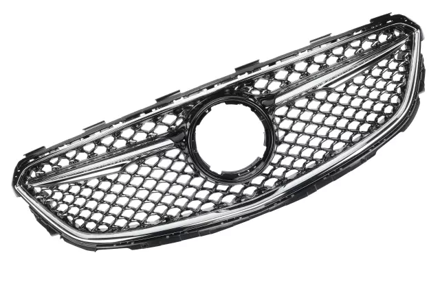 Part# 39107133 Black Ice Chrome Front Grille - GM (39107133)