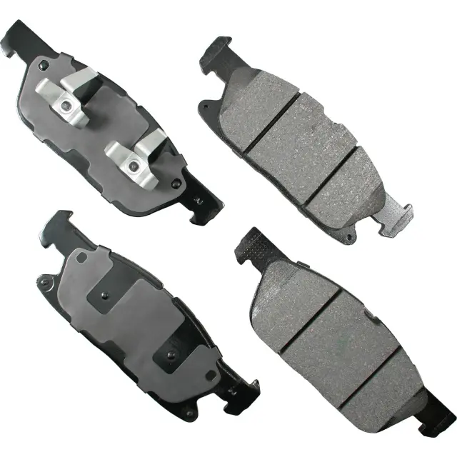 ACT1818 - : Akebono ProACT Ultra Premium Ceramic Disc Brake Pad Kit for AKEBONO Image