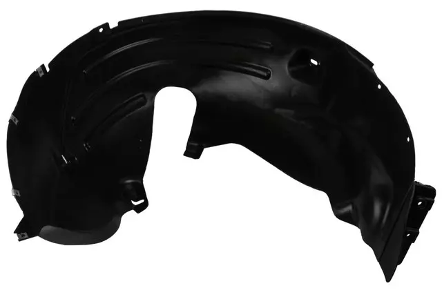 Passenger Side Rear Wheelhouse Liner with Air Deflector, Nuts, and Bolts - GM (95366443)