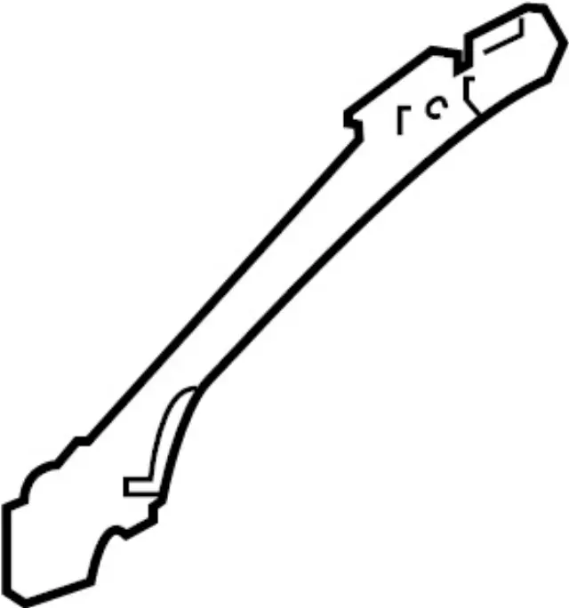 G62605DAME - Body: Hinge Pillar Reinforced for INFINITI: QX30 Image