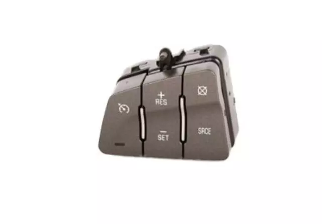 15851239 - : Part# 15851239 Dark Argent Metallic Cruise Control Switch for Cadillac: CTS, SRX Image