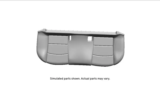 95086357 - : Medium Titanium Rear Seat Cushion Cover for Chevrolet: Cruze, Cruze Limited Image