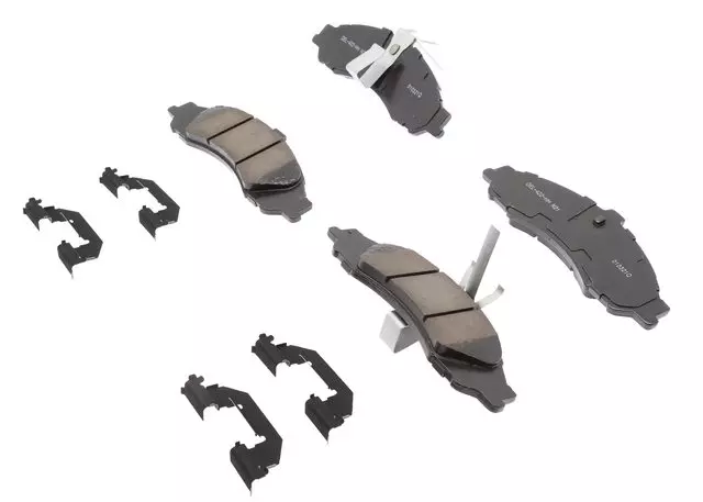 19428086 - : Ceramic Front Disc Brake Pad Kit With Clips for GM Image