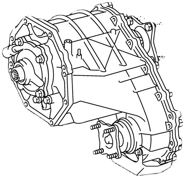 361000C020 - Transfer Case: Transfer Case Assembly for Toyota Image