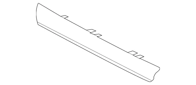 166888178565 - Detachable Parts: Trim Bar for Mercedes-Benz: GL350, GL450, GL550, GL63 AMG, GLS350d, GLS450, GLS550, GLS63 AMG Image image