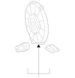 15005693 - : Blower for Mercedes-Benz: CLS55 AMG, E55 AMG, SL65 AMG Image