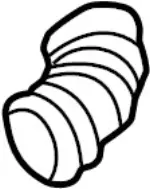 16578F6610 - : Air Duct for Infiniti Image