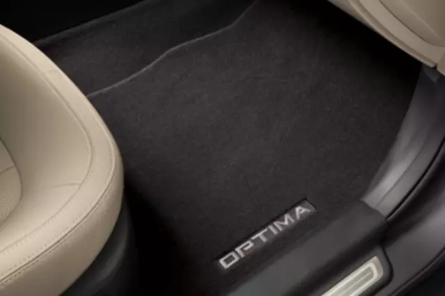 2TF14AC200VA - : Floor Mats, Carpet, Rear Set, Black for Kia Image