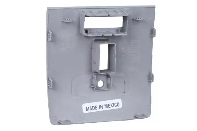 23104429 - : Light Ash Gray Roof Console Opening Trim Plate for GM Image
