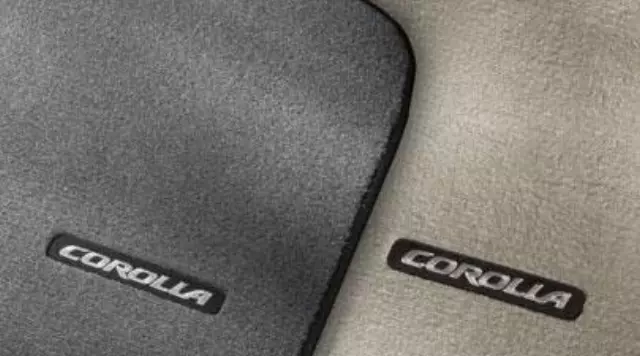 PT2060205001 - Cargo Management: 2007-2008 Toyota Front &amp; Rear Carpet Floor Mats Grey Corolla for Toyota: Corolla Image