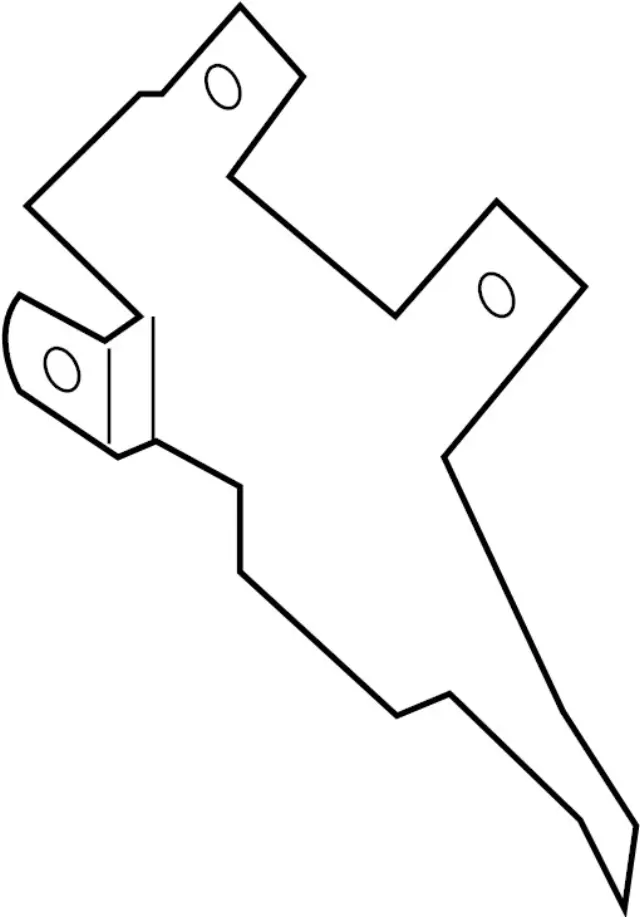 242393JA0C - Electrical: Relay Box Mount Bracket for INFINITI: JX35, QX60 Image