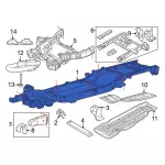 JL3Z5005J - Body: Frame Assembly for Ford: F-150 Image