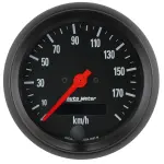 2687M - : GAUGE, SPEEDOMETER, 3 3/8", 190KM/H, ELEC. PROG. W/ LCD ODO, Z-SERIES for AutoMeter Image
