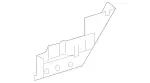 9066303440 - Body: Lower Reinforced for Mercedes-Benz Image