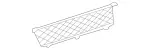 2138603000 - : Luggage Net for Mercedes-Benz Image
