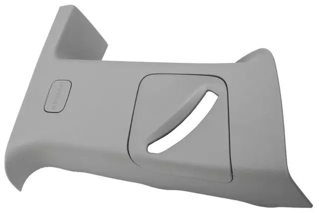 Light Ash Gray Passenger Side Center Pillar Upper Trim Panel - GM (84016271)