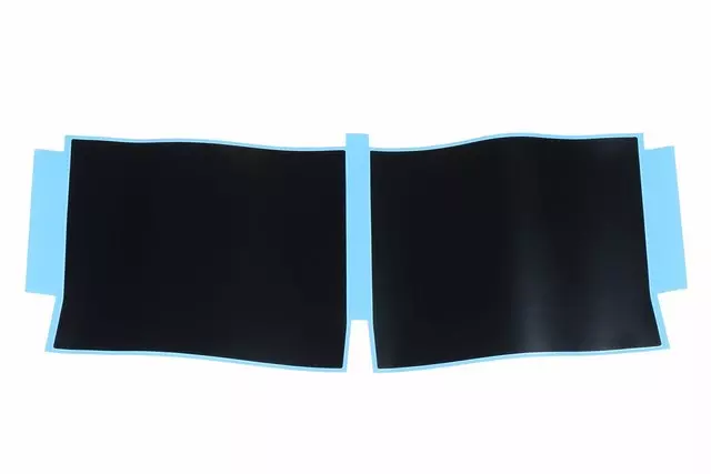 23156171 - : 2014-2019 Chevrolet Corvette - Rear End Spoiler Decal in Carbon Flash for GM Image