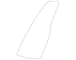 16792002028T38 - Body: Bolster Cover for Mercedes-Benz Image