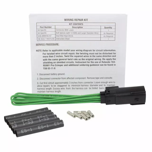 FU2Z14S411TB - : Wire Assembly for Ford Image