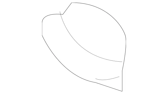 23082063101270 - Body: Release Lever for Mercedes-Benz Image