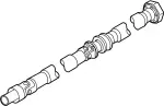 370005UB0B - : Drive Shaft for INFINITI: QX50 Image