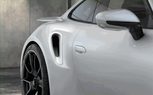 992044825 - Exterior: 2023 Porsche 911 - Rear Side Section Air Intakes - Painted for Porsche: 911 Image