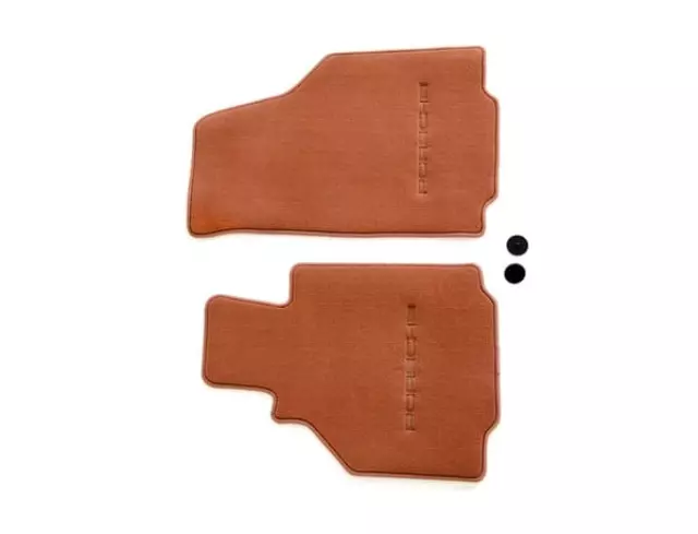 Floor mats in Cinnamon Brown for Porsche Boxster 986 (LHD) - Porsche (000-044-800-53-P11)