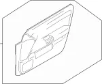 H0900EJ85B - : Door Trim Panel for INFINITI: M35, M45 Image