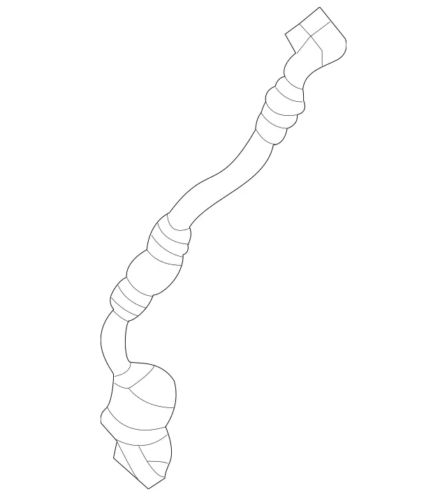 230830551564 - Heating and Ventilation: Piping for Mercedes-Benz: SL63 AMG Image image