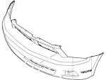 AR3Z17D957AACP - : Bumper Assembly Front for Ford Image