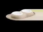 68752443AA - : WeatherTech Pet Feeding System (Double Low) - Tan 16oz, sold by Competition Specialties for Affiliated Accessories Image
