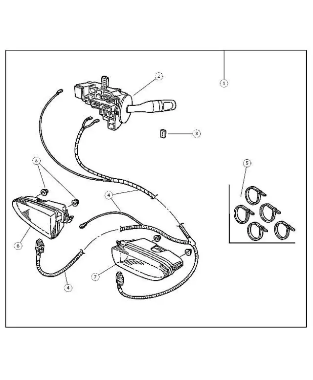5288797AD - : Fog Lamp, Left for Mopar Image